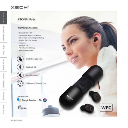 Xech Pill Pods Earbuds